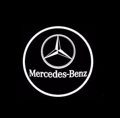 LED Car Door Lights Logo HD Laser Decor Project Ghost Lamp For Mercedes Benz W176 W205 W166 W246 W212 A B C M ML GLA GLS E Class