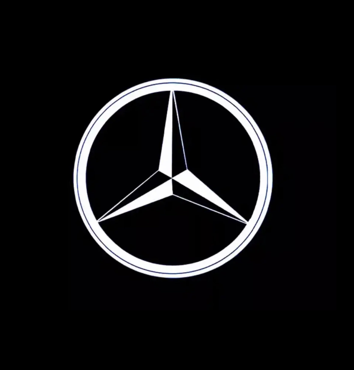 LED Car Door Lights Logo HD Laser Decor Project Ghost Lamp For Mercedes Benz W176 W205 W166 W246 W212 A B C M ML GLA GLS E Class