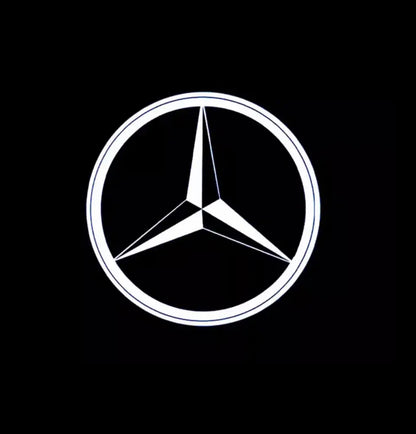 LED Car Door Lights Logo HD Laser Decor Project Ghost Lamp For Mercedes Benz W176 W205 W166 W246 W212 A B C M ML GLA GLS E Class