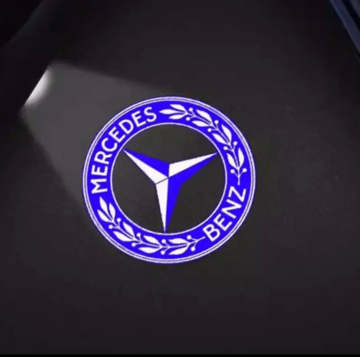 LED Car Door Lights Logo HD Laser Decor Project Ghost Lamp For Mercedes Benz W176 W205 W166 W246 W212 A B C M ML GLA GLS E Class