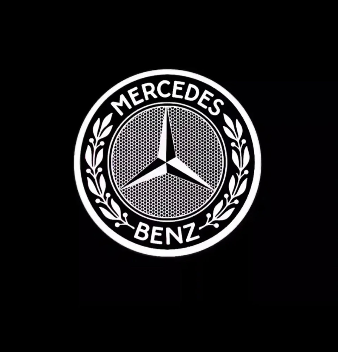 LED Car Door Lights Logo HD Laser Decor Project Ghost Lamp For Mercedes Benz W176 W205 W166 W246 W212 A B C M ML GLA GLS E Class