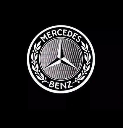 LED Car Door Lights Logo HD Laser Decor Project Ghost Lamp For Mercedes Benz W176 W205 W166 W246 W212 A B C M ML GLA GLS E Class