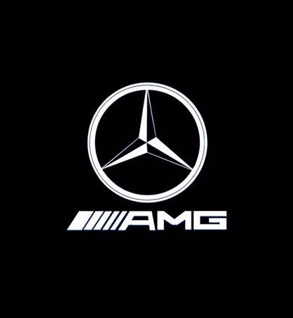 LED Car Door Lights Logo HD Laser Decor Project Ghost Lamp For Mercedes Benz W176 W205 W166 W246 W212 A B C M ML GLA GLS E Class