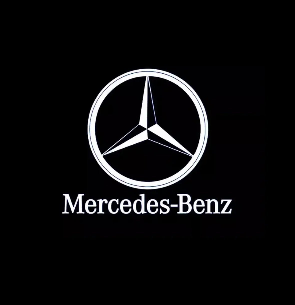 LED Car Door Lights Logo HD Laser Decor Project Ghost Lamp For Mercedes Benz W176 W205 W166 W246 W212 A B C M ML GLA GLS E Class