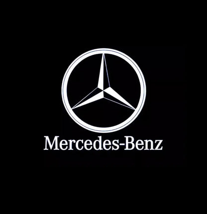 LED Car Door Lights Logo HD Laser Decor Project Ghost Lamp For Mercedes Benz W176 W205 W166 W246 W212 A B C M ML GLA GLS E Class